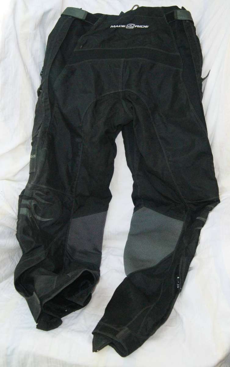 M2R Mens Textile Motorcycle Pants (3XL)