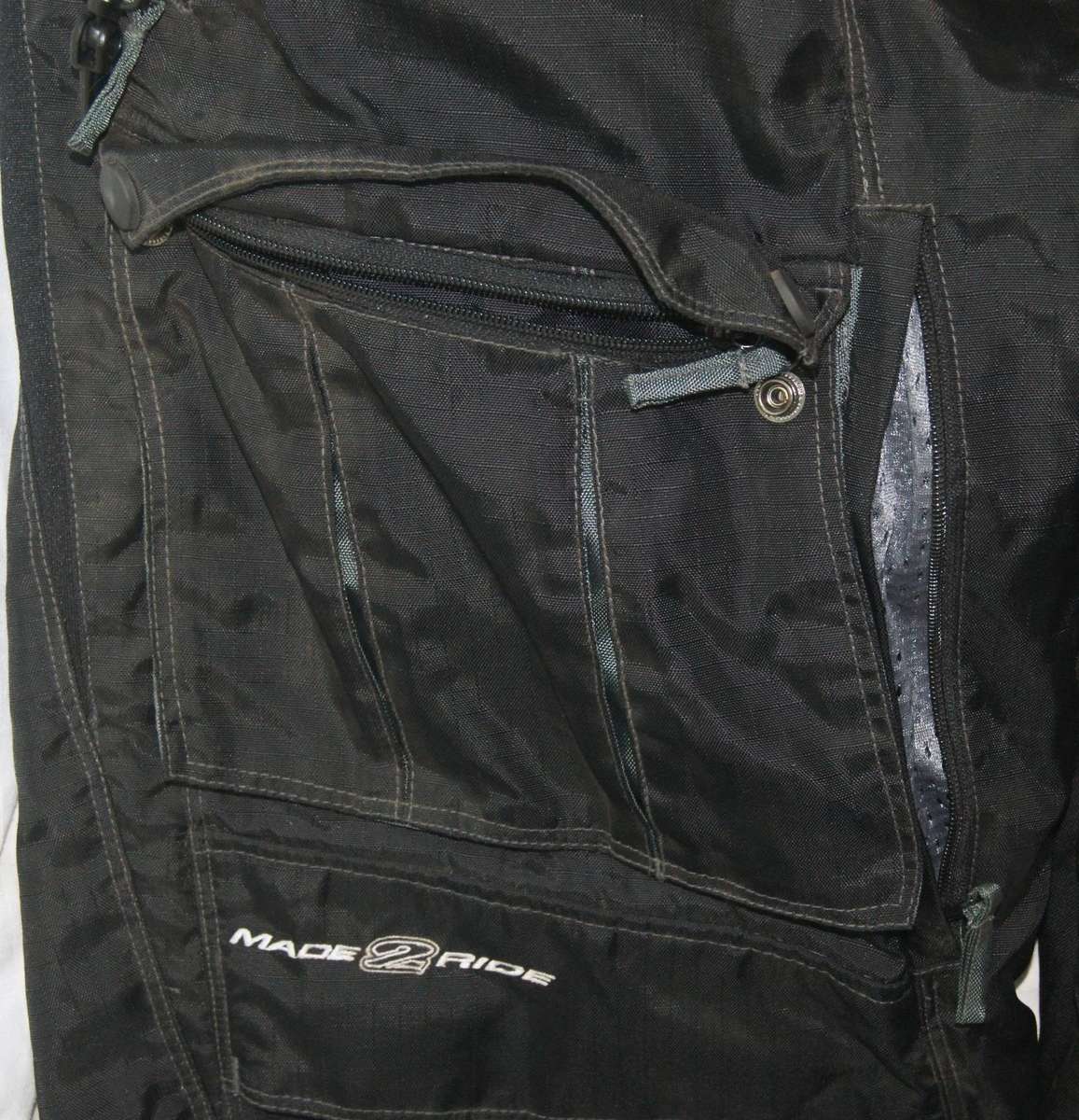 M2R Mens Textile Motorcycle Pants (3XL)
