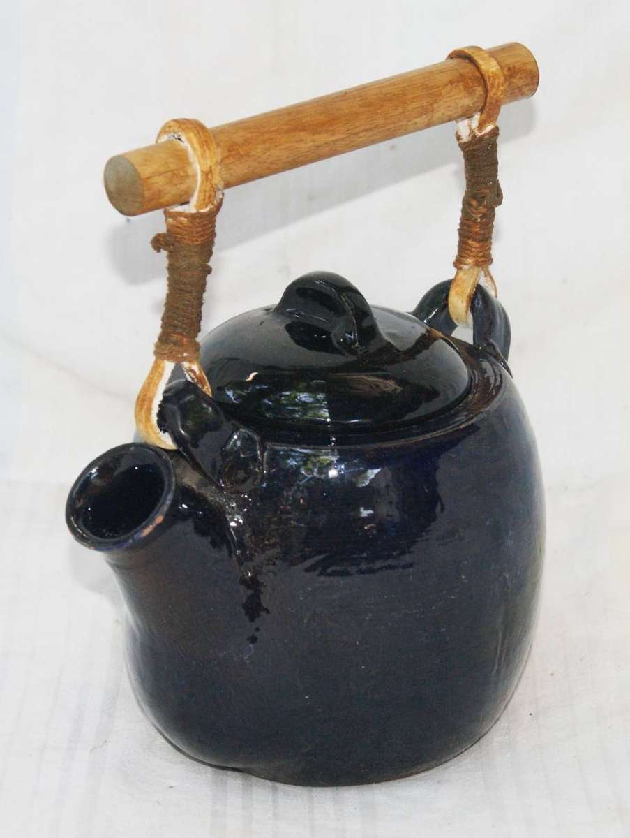 Vintage Stoneware Teapot