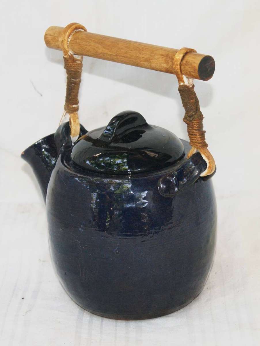 Vintage Stoneware Teapot