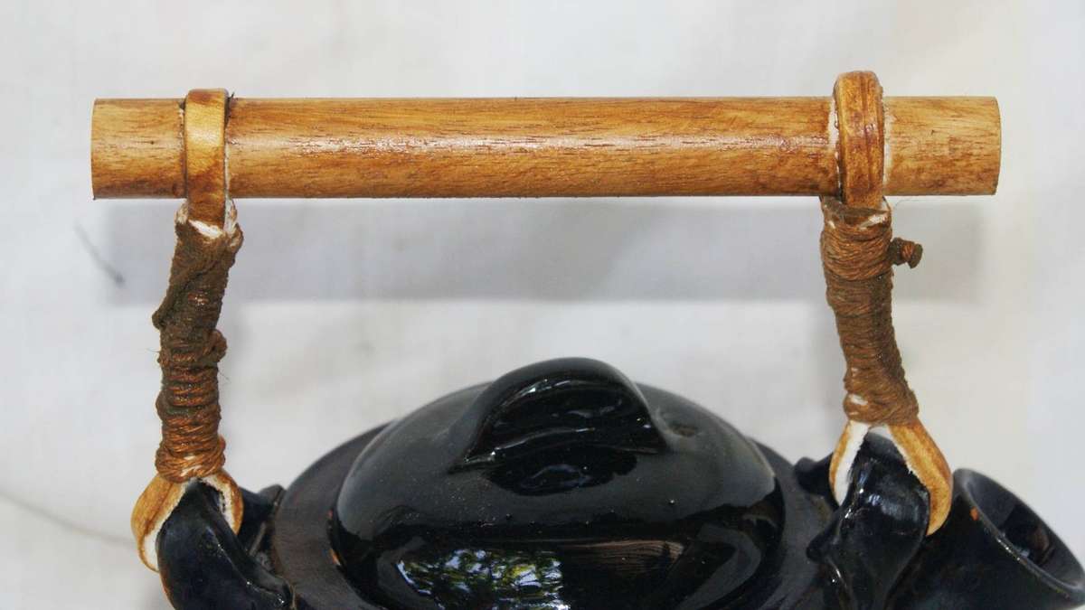 Vintage Stoneware Teapot