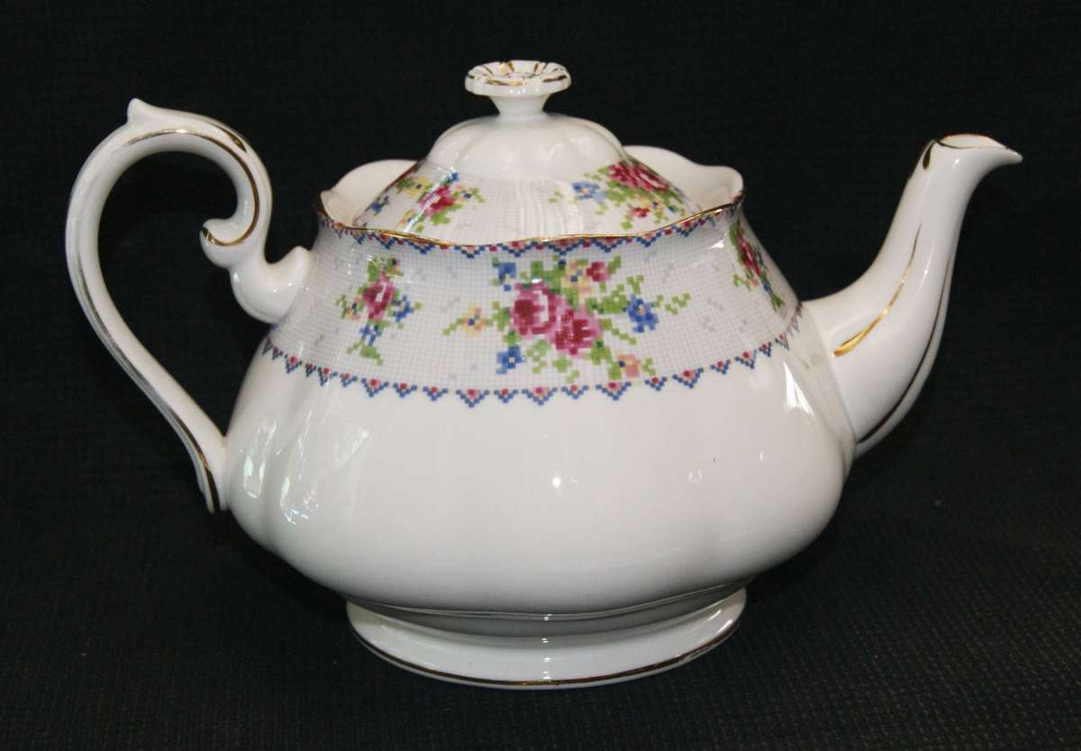 Royal Albert "Petit Point" Medium Teapot