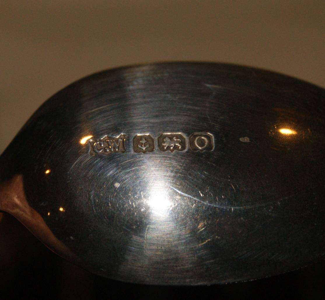 Set of 6 Birmingham 1938 Hallmarked Silver Teaspoons in Original Box (73.8g)