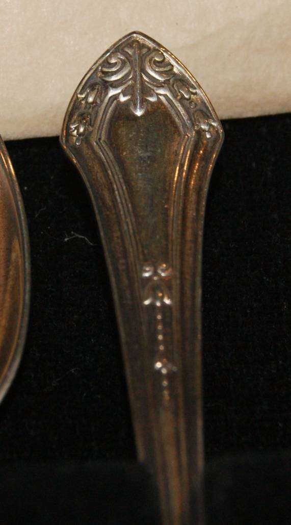 Set of 6 Birmingham 1938 Hallmarked Silver Teaspoons in Original Box (73.8g)