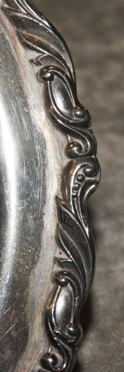 Vintage Silver Plated Snack Dish