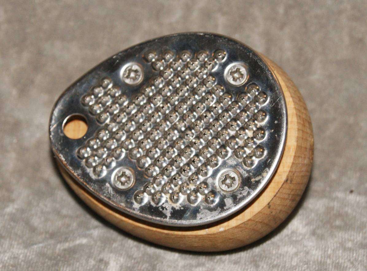 German Wood and Steel Parmesan Grater
