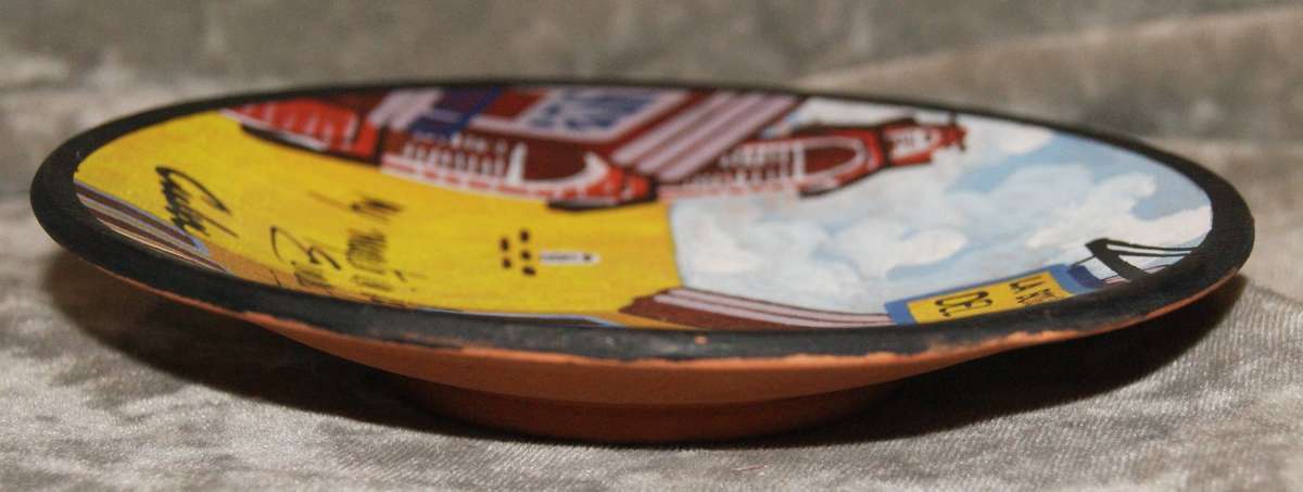 Hand Painted Cuban Souvenir Plate