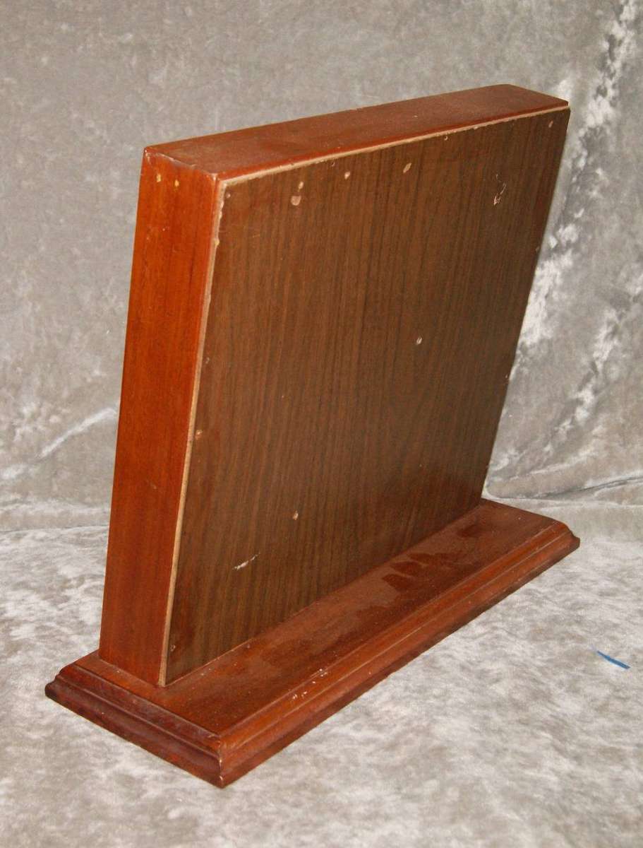 Golden 50th Anniversary Framed Souvenir Plate