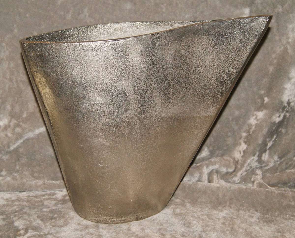 Cast Aluminium Vase