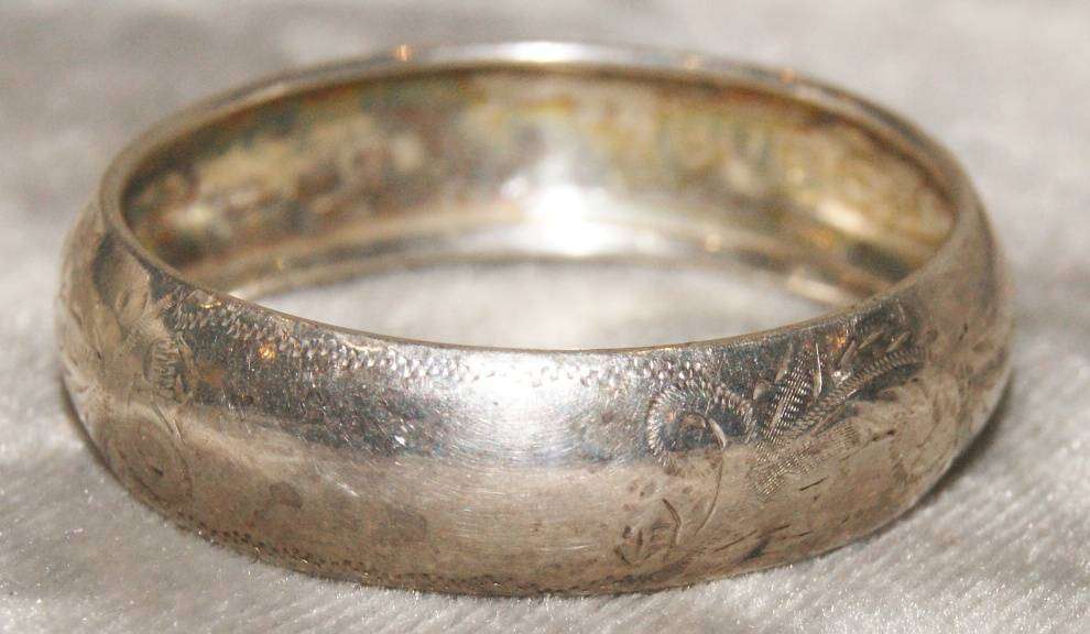 Hallmarked Silver (Newcastle) Serviette Ring