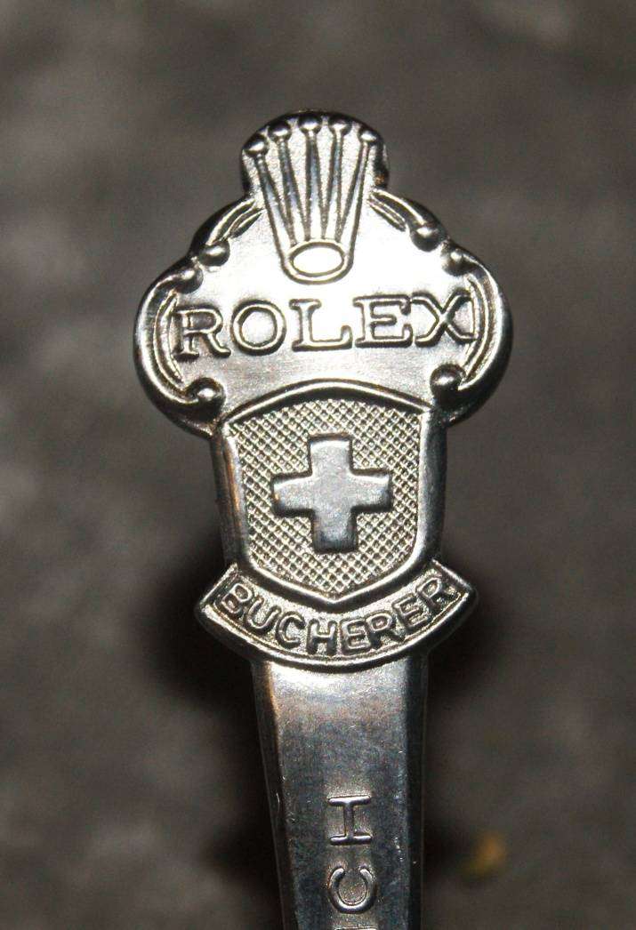 Set of 8 Rolex Teaspoons