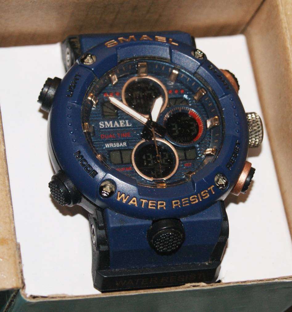 Smael Dual Time Sports Watch
