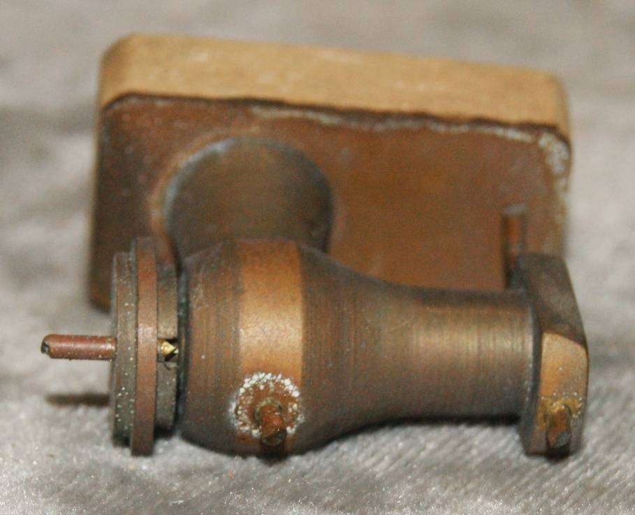 Vintage Miniature Brass Sewing Ornament