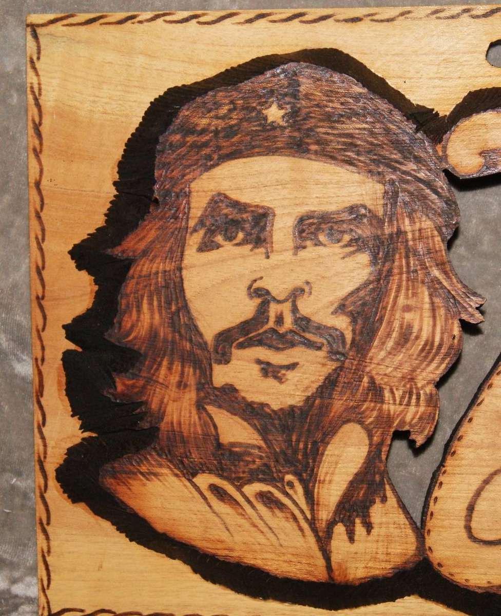 Che Guevara Cuba Souvenir Wooden Wall Plaque