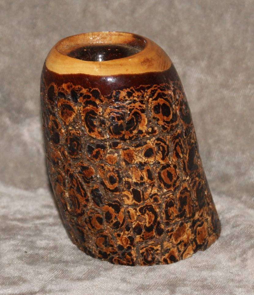 Vintage Hand Made Wooden Incense Holder