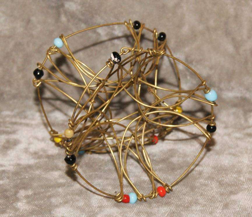 Moving Wire Art Basket