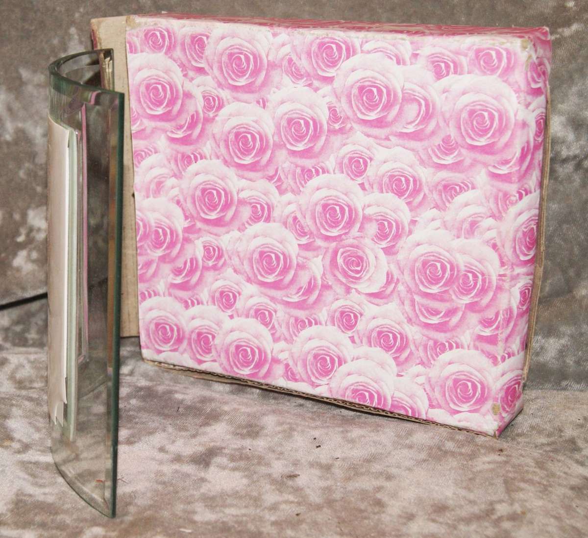 Curved Glass Photo Frame