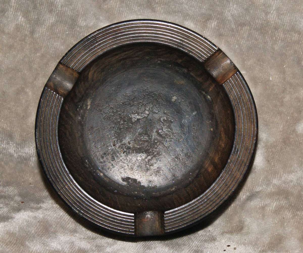 Hand Made Ebony Ashtray