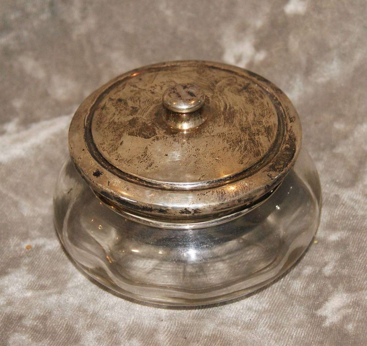 Birmingham 1927 Hallmarked Silver Lidded Bowl