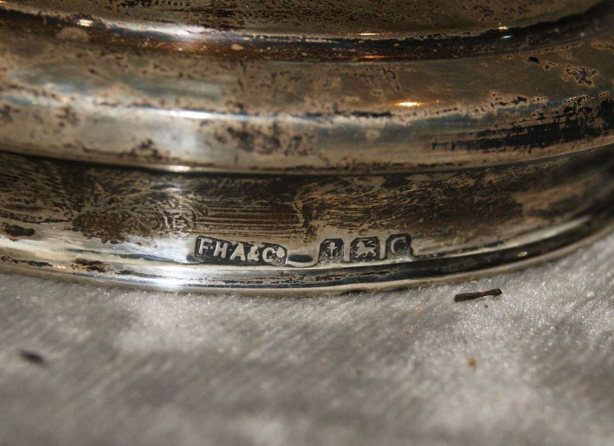 Birmingham 1927 Hallmarked Silver Lidded Bowl