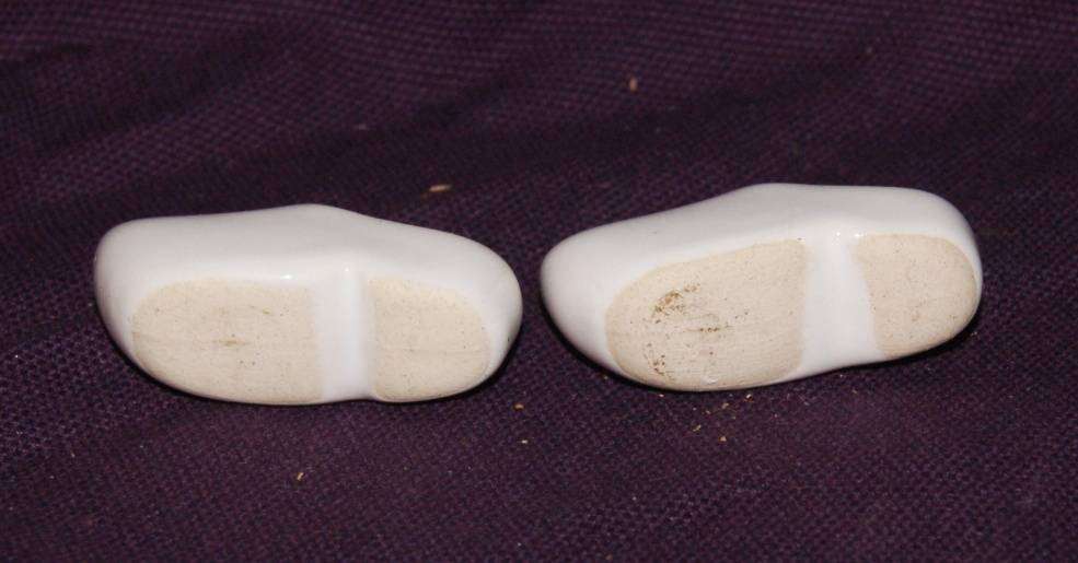 Pair of Yorkshire Terrier Porcelain Cloggs