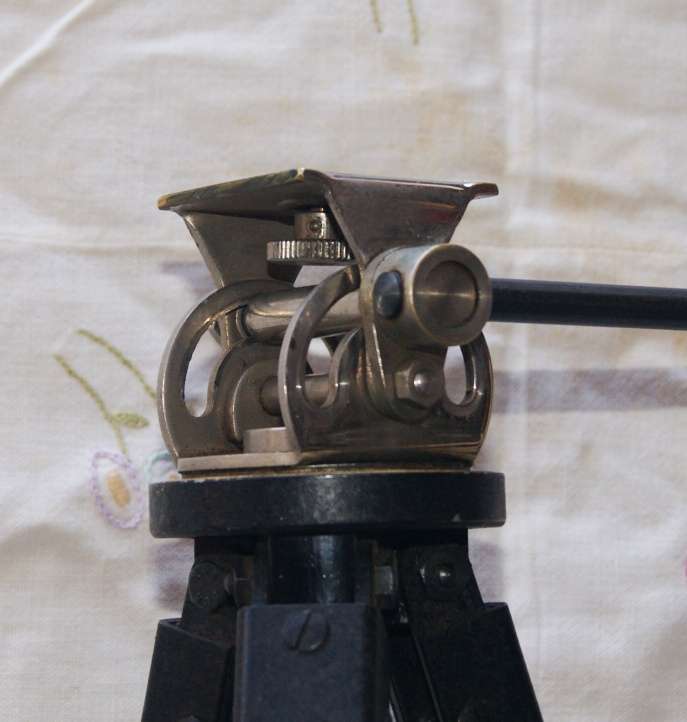 Vintage Tripod in Leather Case