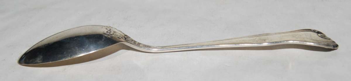 Set of 6 Sterling Silver Fruit Spoons (153.2g) @@ CCRRAAZZYY R1 START