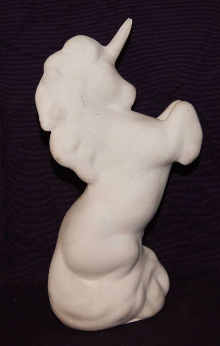 Ready to Paint Ceramic Unicorn