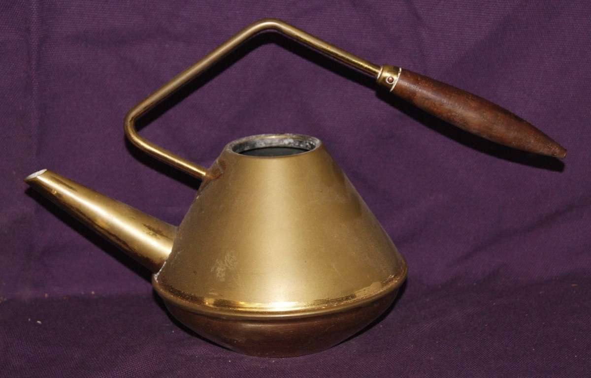 Vintage Talisman Mid Century Modern Design Brass Watering Can