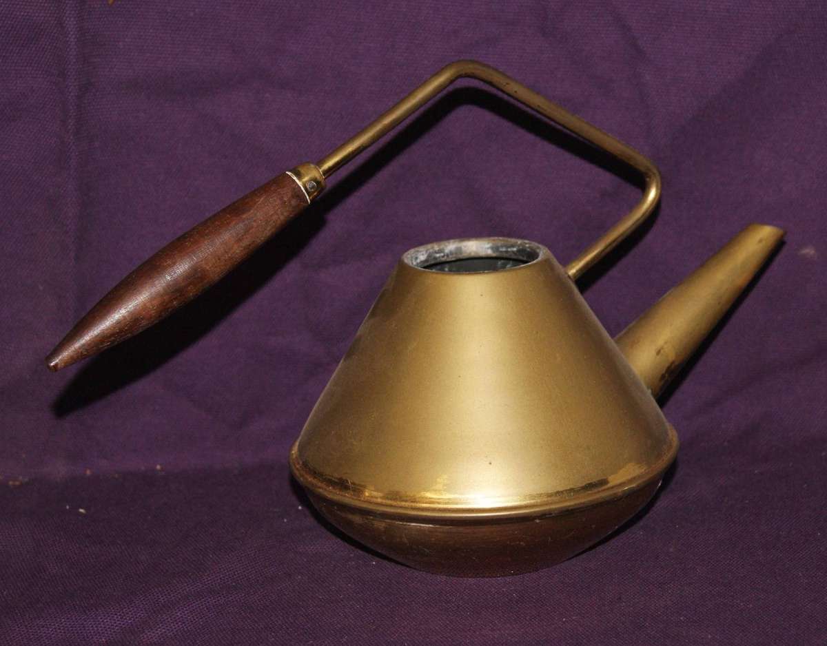 Vintage Talisman Mid Century Modern Design Brass Watering Can