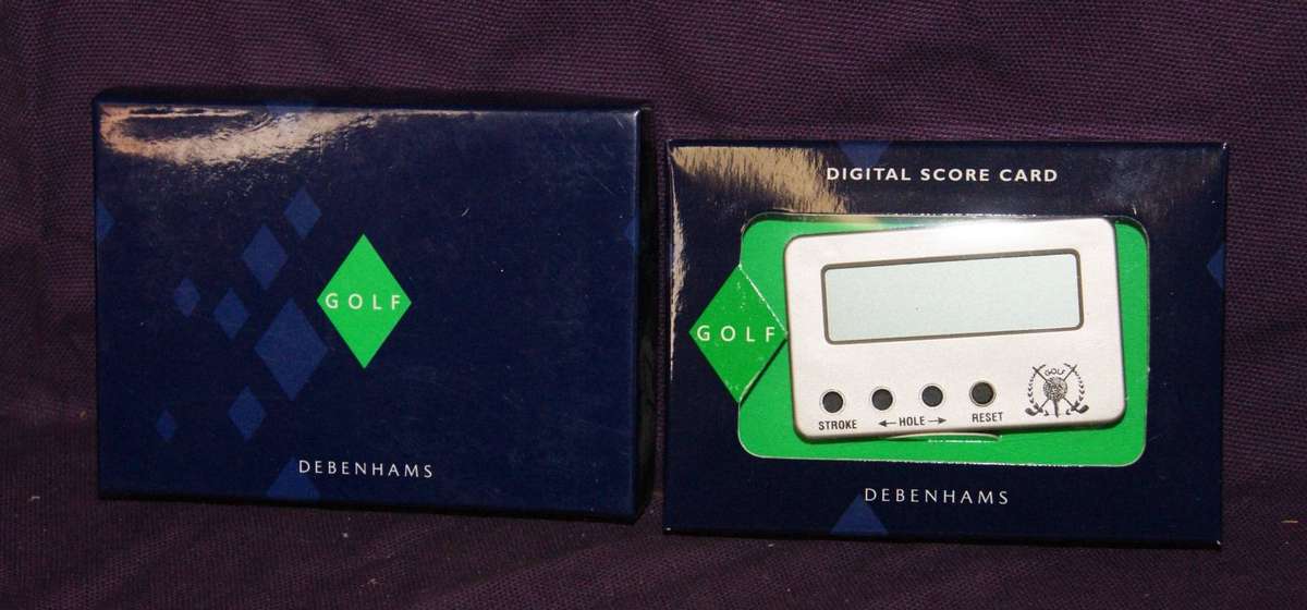 Debenhams Digital Golf Score Card