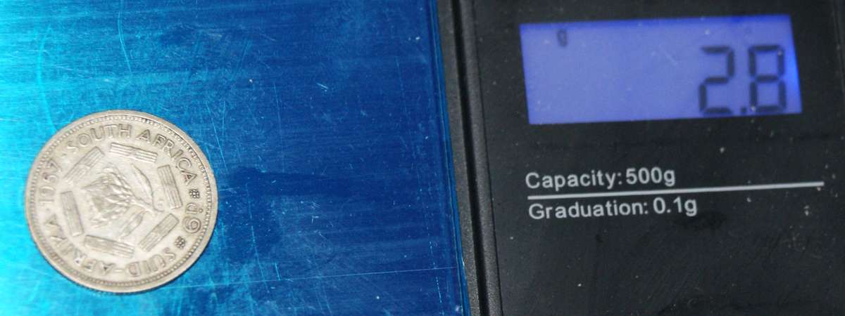 1957 Union of South Africa Sixpence (50% Silver) (2.8g) @@ CCRRAAZZYY R1 START