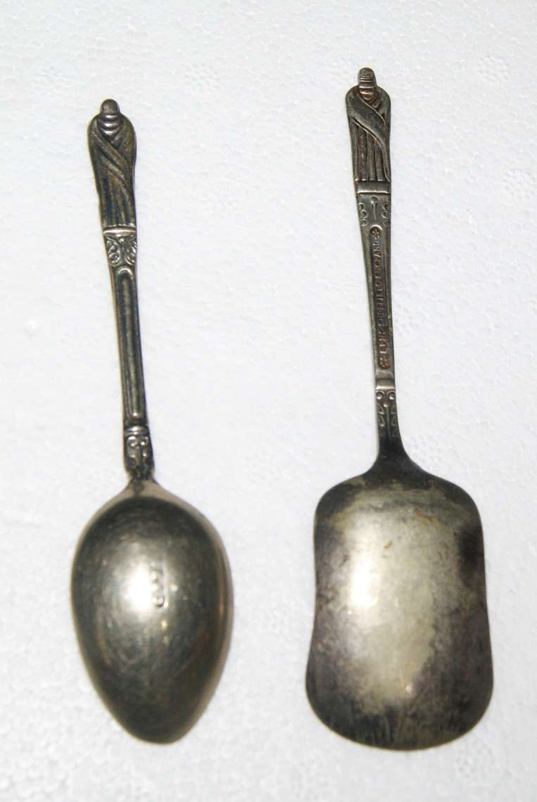2x EPNS Apostle Spoons @@ CCRRAAZZYY R1 START