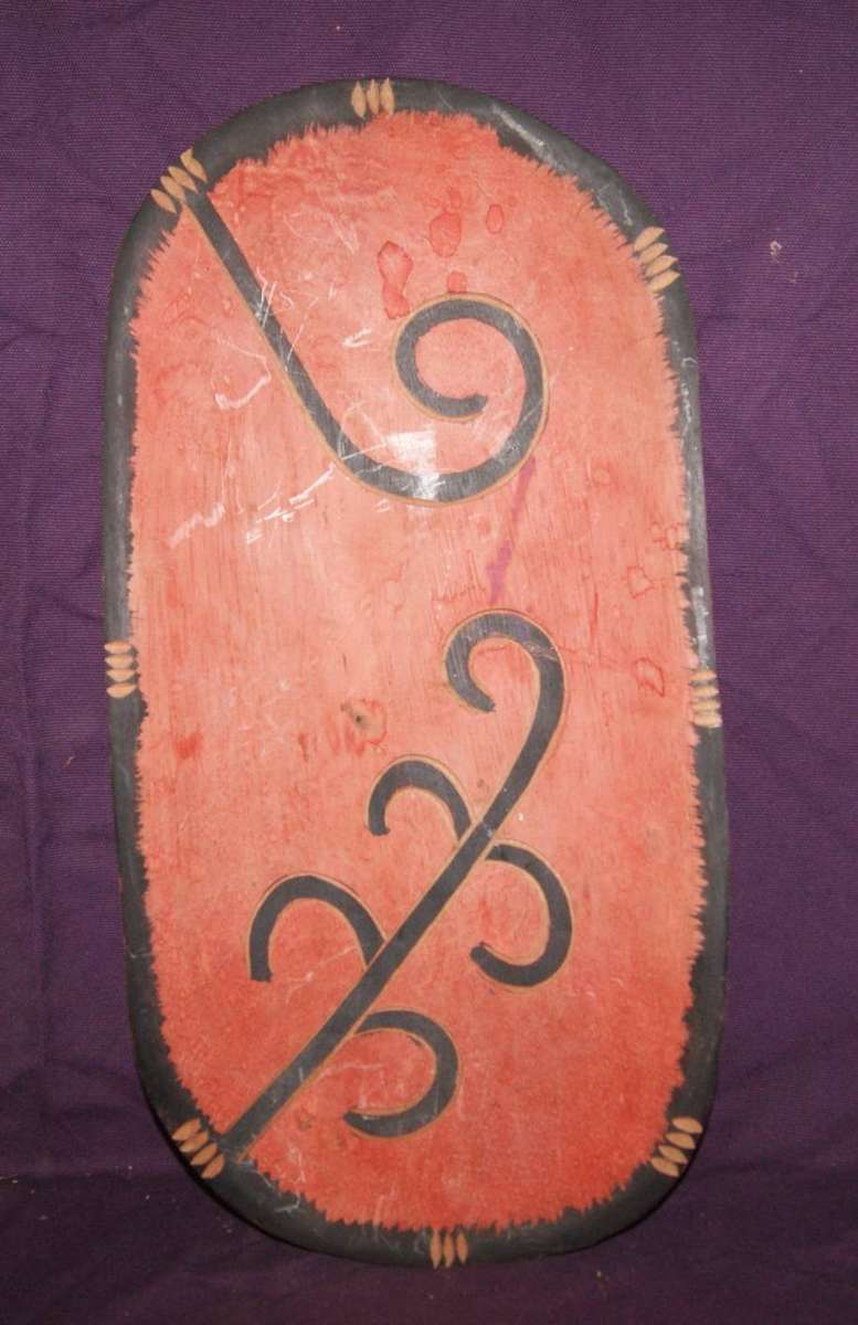 Vintage Hand Carved and Painted Fruit Bowl