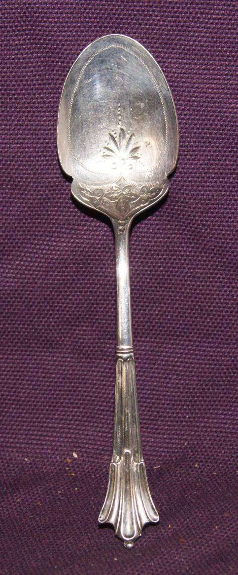 Vintage EPNS Alexander Scott & George Randle Jam/ Preserve Spoon