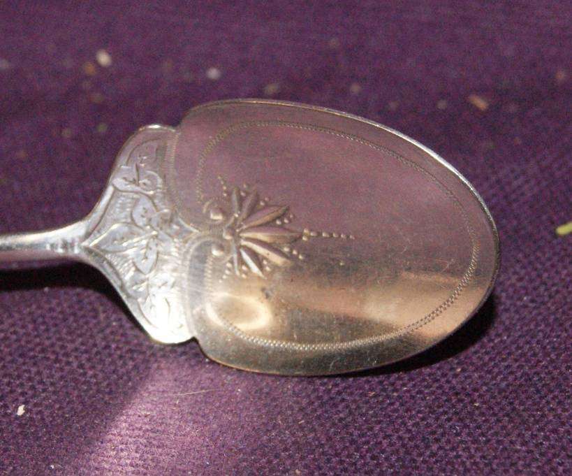 Vintage EPNS Alexander Scott & George Randle Jam/ Preserve Spoon