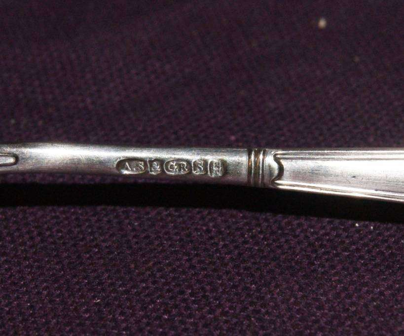 Vintage EPNS Alexander Scott & George Randle Jam/ Preserve Spoon