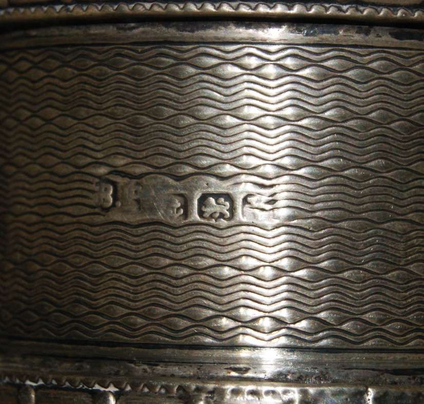 Birmingham Hallmarked Silver Serviette Ring (38.3g) @@ CCRRAAZZYY R1 START