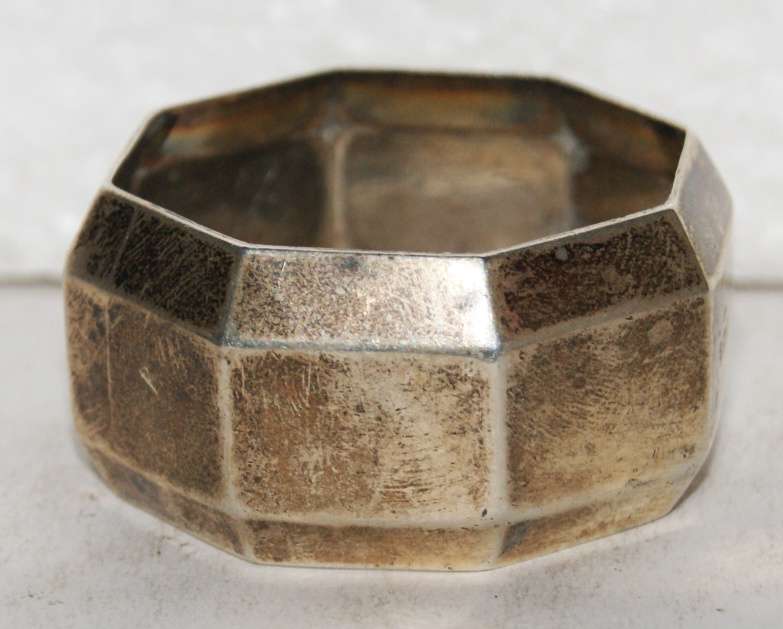 Birmingham 1930 Hallmarked Silver Serviette Ring (29.6g) @@ CCRRAAZZYY R1 START