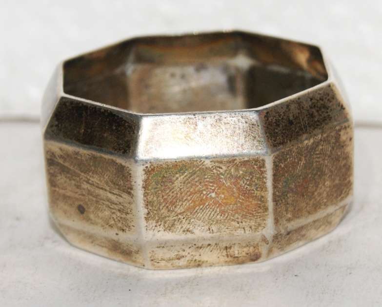 Birmingham 1930 Hallmarked Silver Serviette Ring (29.6g) @@ CCRRAAZZYY R1 START