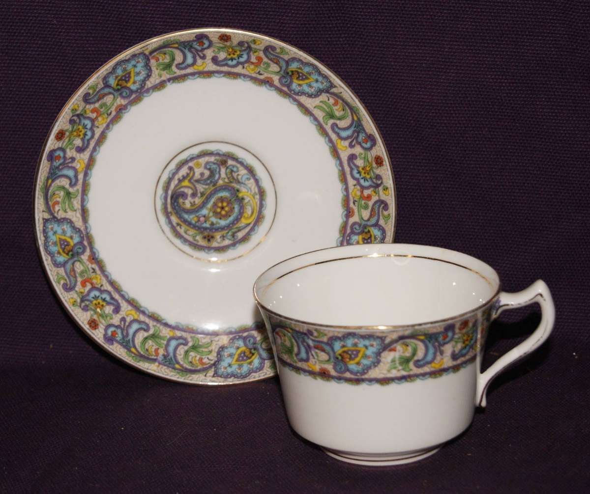 Vintage 1920's Paragon Paisley Pattern Duo