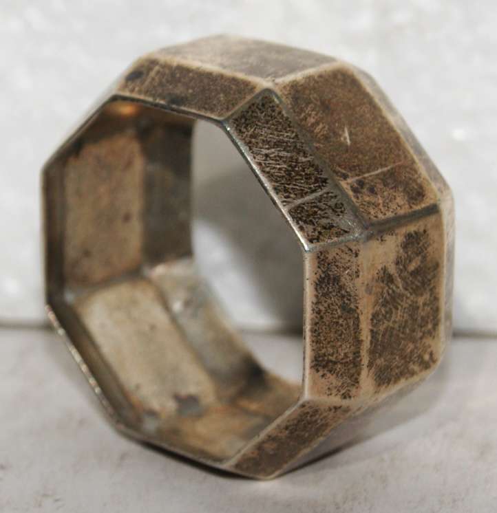 Birmingham 1930 Hallmarked Silver Serviette Ring (29.6g) @@ CCRRAAZZYY R1 START