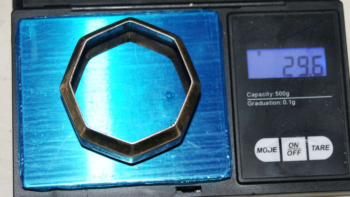 Birmingham 1930 Hallmarked Silver Serviette Ring (29.6g) @@ CCRRAAZZYY R1 START