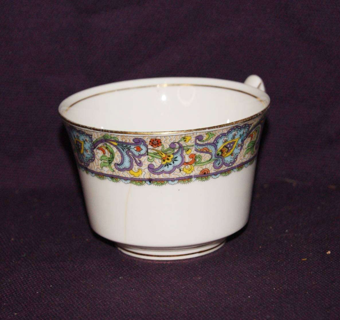 Vintage 1920's Paragon Paisley Pattern Cup