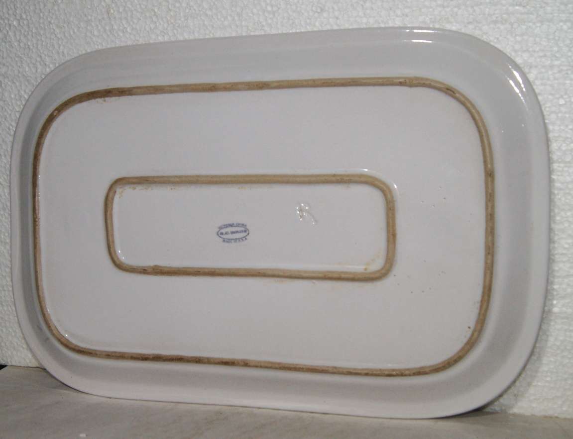 G.C. Ware Vitreous China made in RSA Platter @@ CCRRAAZZYY R1 START