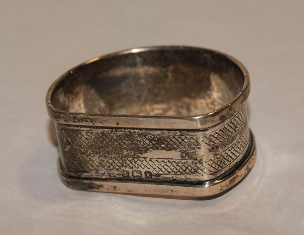 Birmingham 1934 Hallmarked Silver Serviette Ring (11.2g) @@ CCRRAAZZYY R1 START