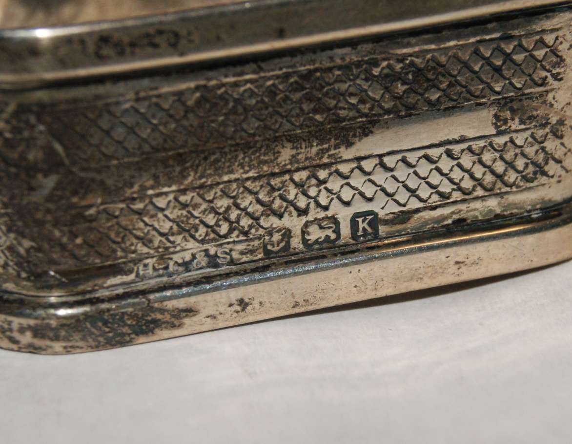 Birmingham 1934 Hallmarked Silver Serviette Ring (11.2g) @@ CCRRAAZZYY R1 START