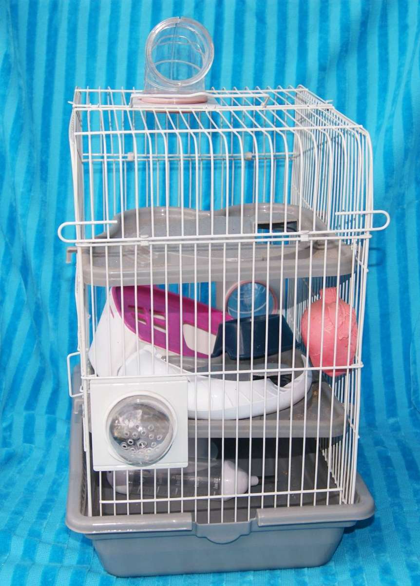 Hamster Cage with Accessories