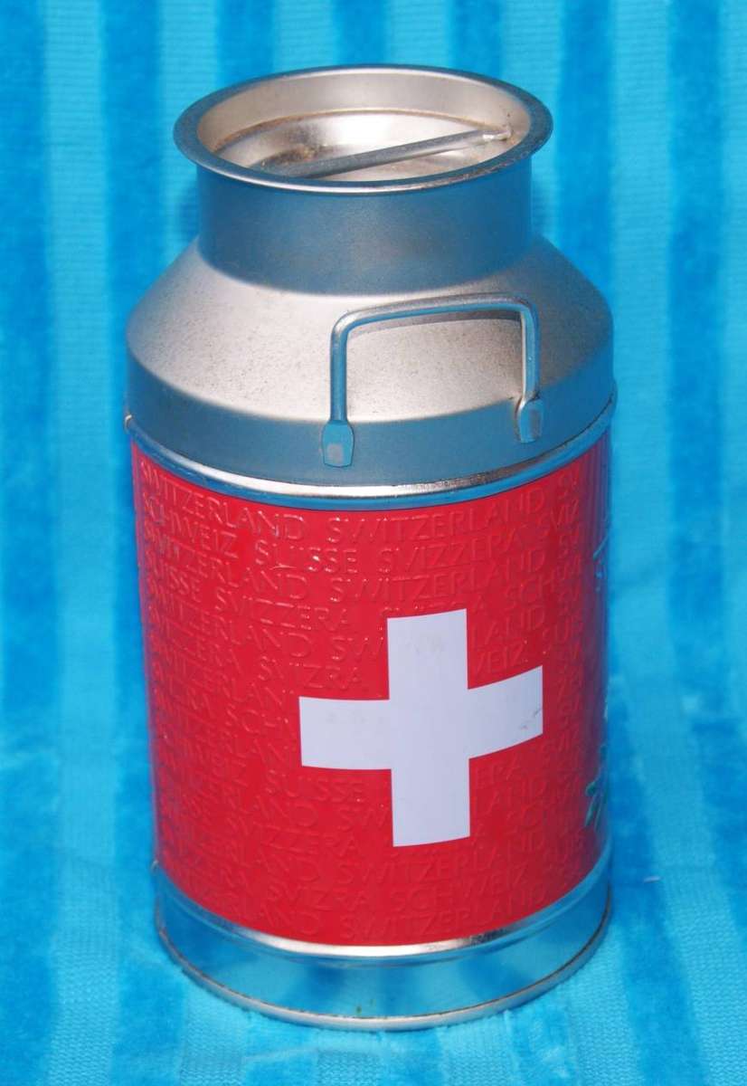 Lindt Milk Can Shaped Tin