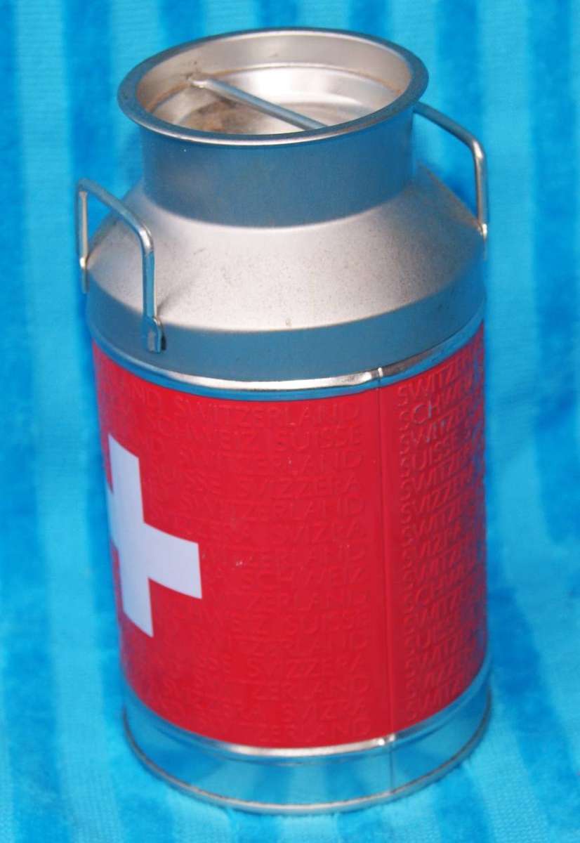 Lindt Milk Can Shaped Tin